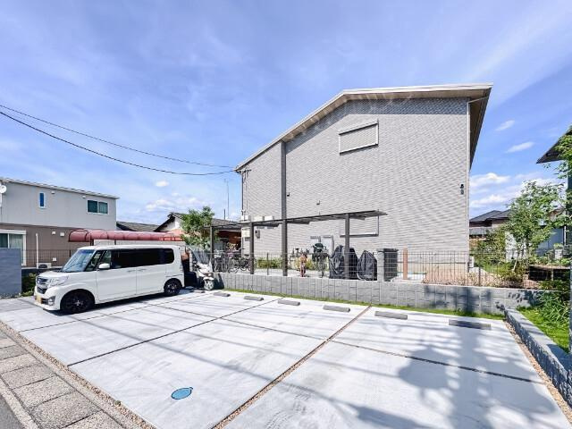 さいたま市中央区八王子２丁目のアパートの外観|きれいな外観です