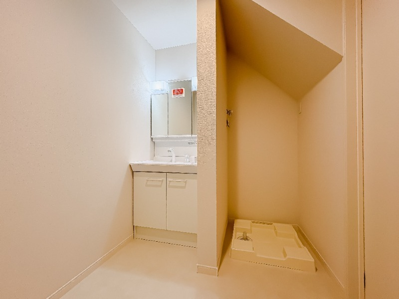 さいたま市北区日進町１丁目のアパートの洗面所|洗面