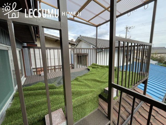 姫路市飾磨区英賀/中古戸建のバルコニー