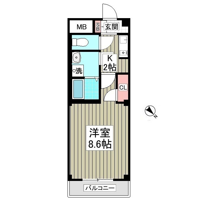 アーバンコート浦和の間取り