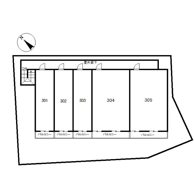 WELLDENCE鳩ケ谷のその他|配置図3F
