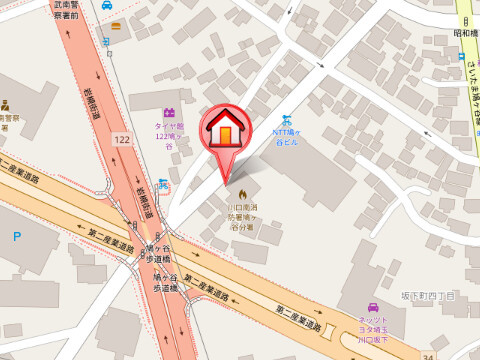 WELLDENCE鳩ケ谷の地図