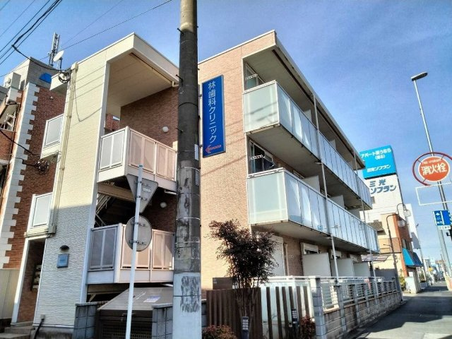 レオパレスアルビレオの外観|外観は落ち着いています