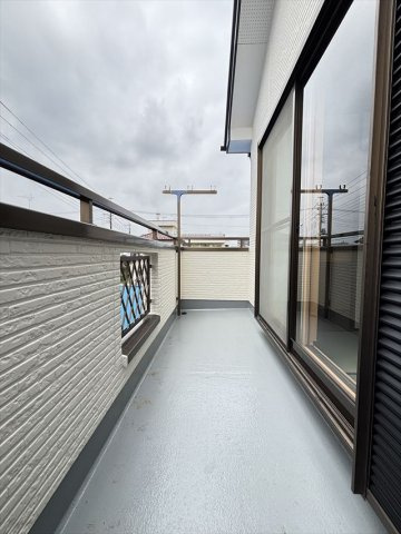 ロードライトのバルコニー|バルコニー付きです