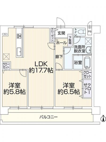 【間取り】の画像