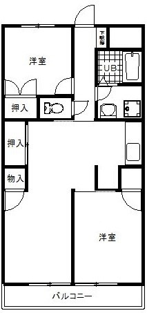 サンテラスタカギの間取り