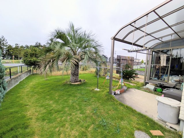 羽生市須影　中古住宅の庭