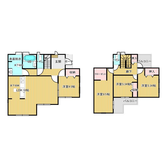 【間取り】の画像