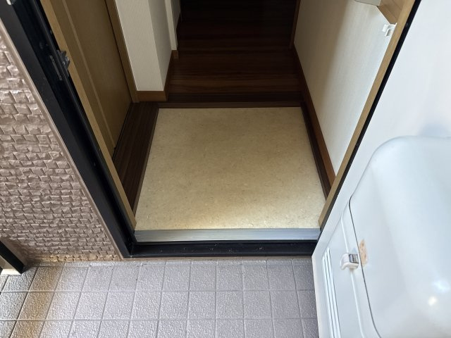 サンパティック田寺　B棟の玄関