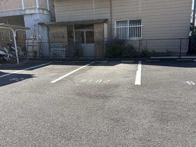 サンパティック田寺　B棟の駐車場