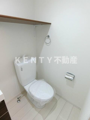 【トイレ】 | ハーミットクラブハウス上末吉 | 落ち着いたトイレです