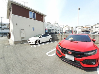 【駐車場】 | ルミエール・メゾンⅡ