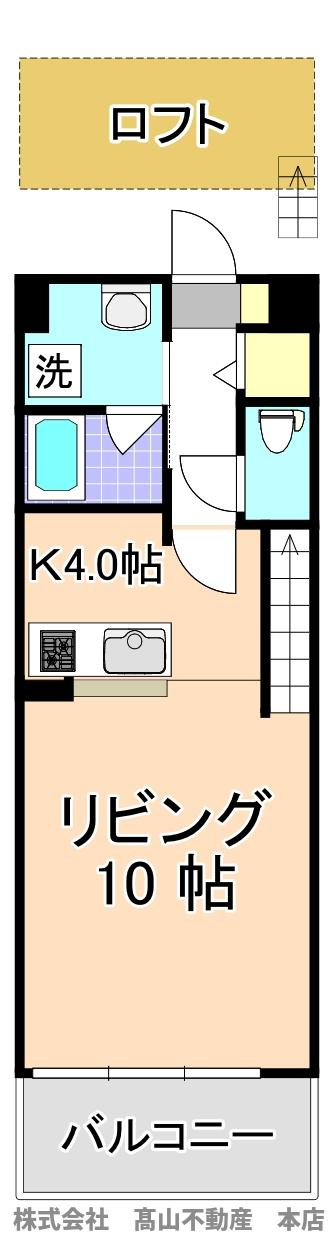 レジェンド桜　参番館の間取り