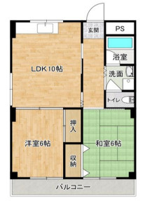 福沢ビルの間取り