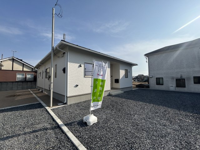 新築　高崎市箕郷町白川第2　クレイドルガーデン　１号棟の外観|高崎市箕郷町白川第2　クレイドルガーデン