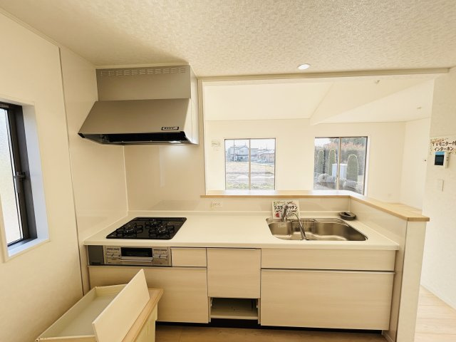 新築　高崎市箕郷町白川第2　クレイドルガーデン　１号棟のキッチン|高崎市箕郷町白川第2　クレイドルガーデン