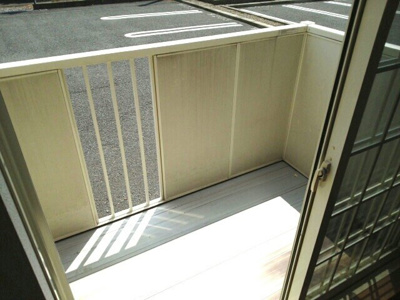 【バルコニー】 | ソレアードＣ | バルコニー付きです