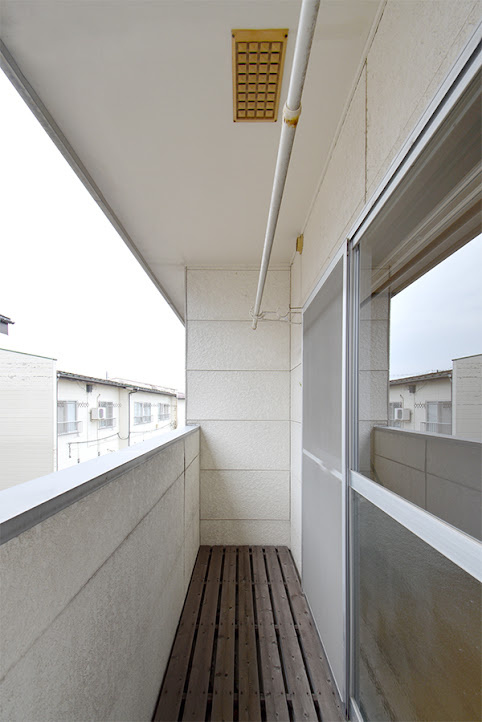 ラ・ネージュ上越Ⅱのバルコニー