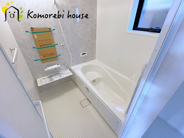 上尾市原市　第8　新築一戸建て　リーブルガーデン　01の浴室|26.3.14撮影済み