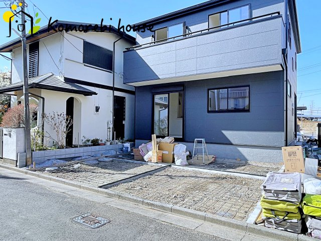 上尾市原市　第8　新築一戸建て　リーブルガーデン　01の駐車場|26.3.14撮影済み