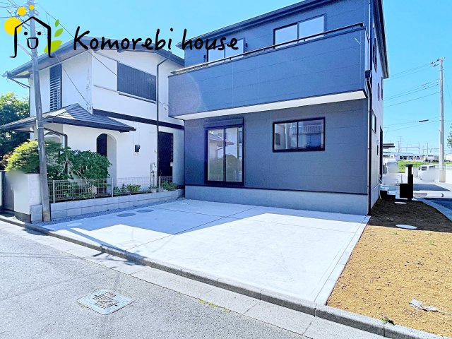 上尾市原市　第8　新築一戸建て　リーブルガーデン　01の駐車場|26.3.14撮影済み
