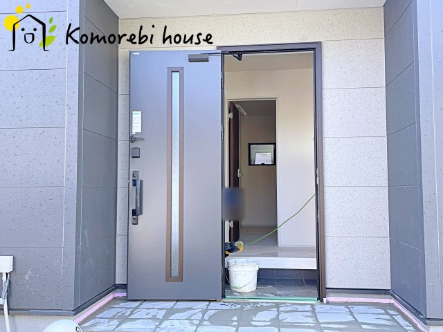 上尾市原市　第8　新築一戸建て　リーブルガーデン　01の玄関|26.3.14撮影済み