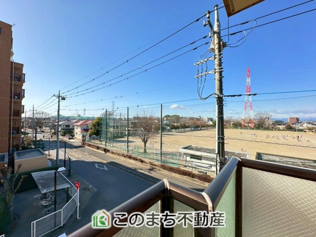 ダイアパレス自治医大3番館の展望|バルコニーからの眺めです！
