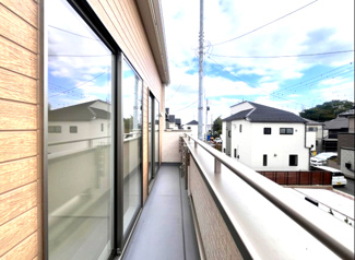 【バルコニー】 | 府中市四谷４丁目　全14棟　5号棟　仲介手数料無料
