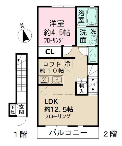 アルバ・トレ柏の間取り