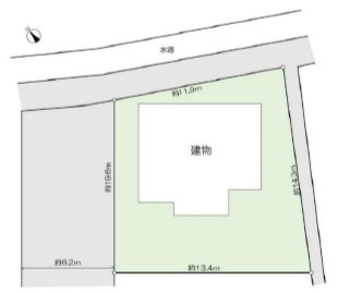 守山市小島町　中古戸建ての区画図