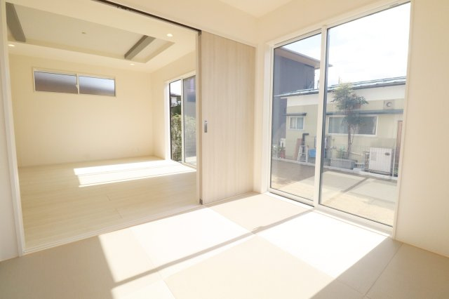 郡山市静町4期　　　　1号棟　　大成小学校、郡山第７中学区の和室