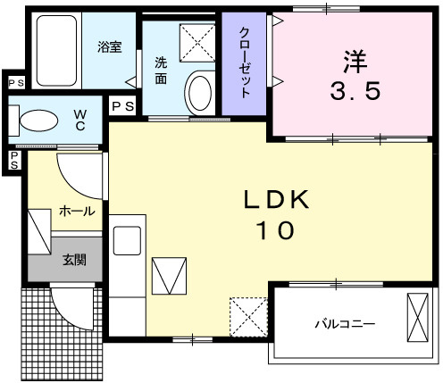 ココアガーデンⅡの間取り