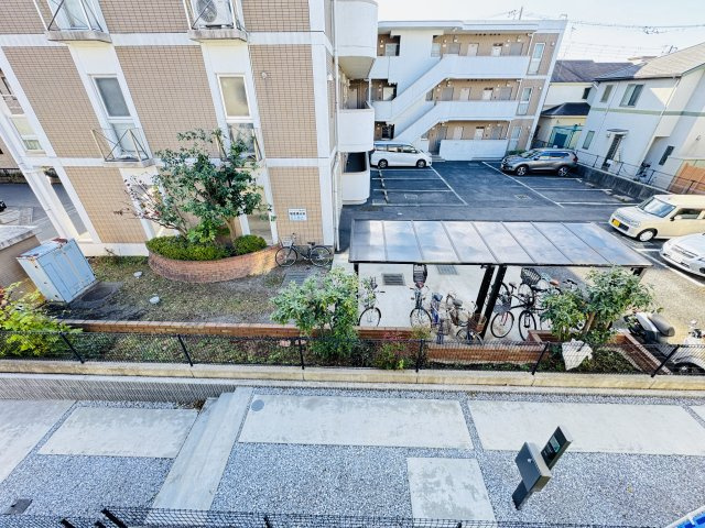 松戸市松飛台新築戸建【松飛台第二小学校：2分】の展望|バルコニーより南側眺望