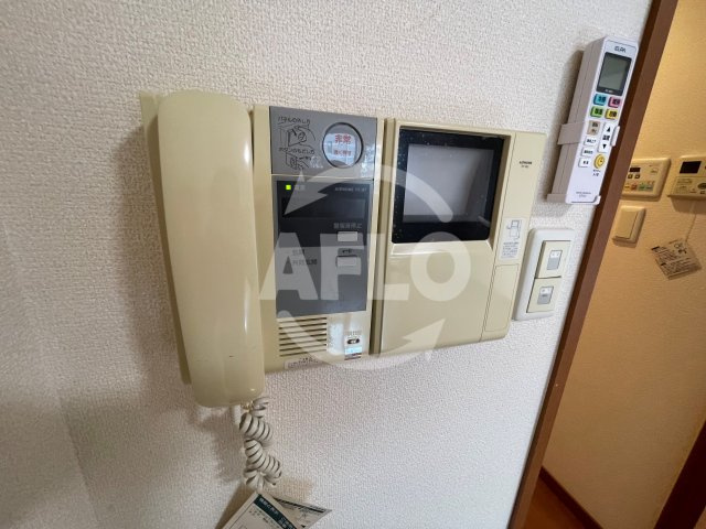 エステムコート心斎橋EASTエリジオンのセキュリティ|エステムコート心斎橋EASTエリジオン　モニター付きインターフォン