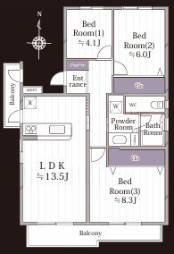 中古マンション　内野南第二19号棟の画像