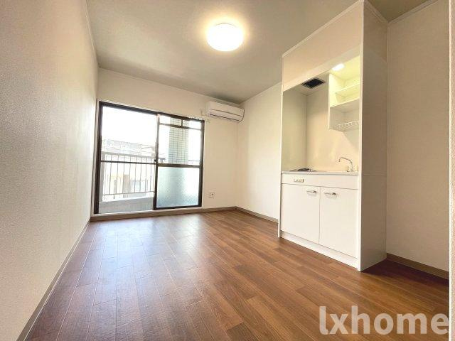 ハートマンションの居間・リビング|使いやすいリビングです