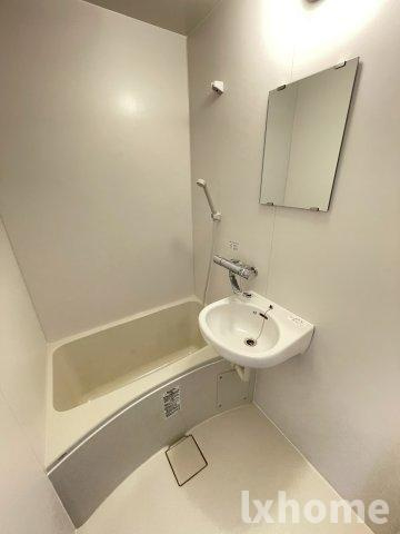 ハートマンションの浴室|落ち着いた空間のお風呂です