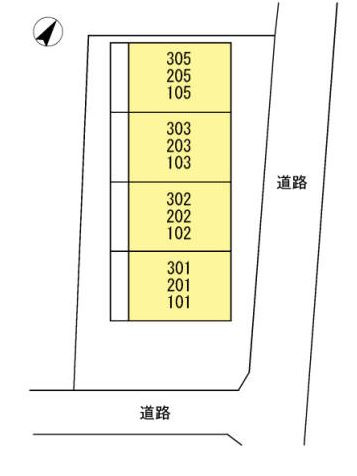 ロイトンⅠの区画図