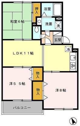 ロイトンⅠの間取り|Wi-Fi無料設備あり♪