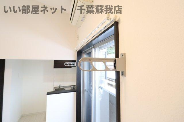 ロザリーヒルの内装|室内物干！