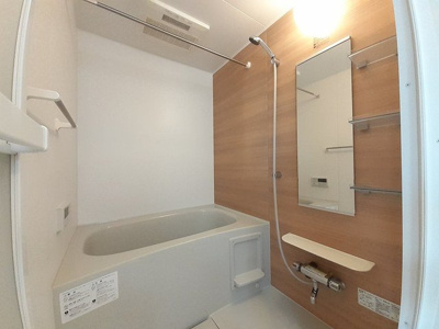 【浴室】 | ココアガーデンⅡ | コンパクトで使いやすいお風呂です