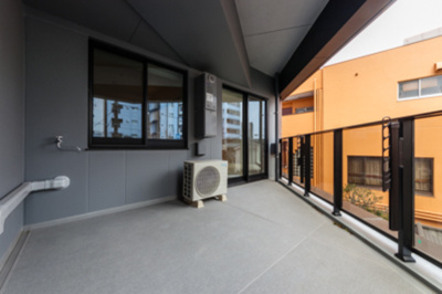 【バルコニー】 | 堀之内マンション | ※写真は同タイプ住戸です。