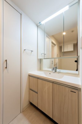 【洗面所】 | 堀之内マンション | ※写真は同タイプ住戸です。