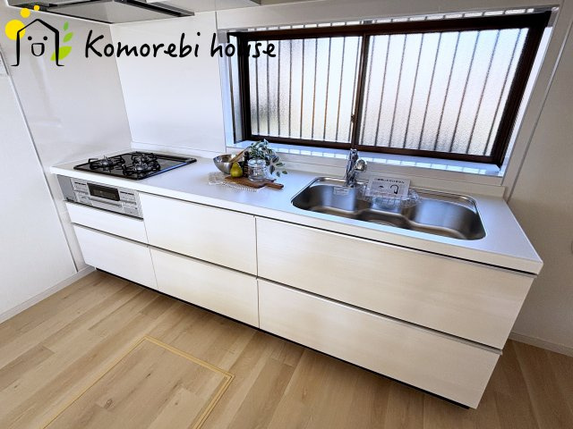 川島町三保谷宿　中古一戸建てのキッチン|お料理しやすいキッチンです