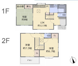 川島町三保谷宿　中古一戸建て