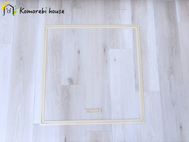 川島町三保谷宿　中古一戸建ての内装|床下収納です