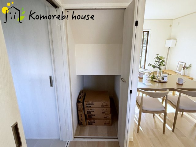 川島町三保谷宿　中古一戸建ての収納|専用の収納スペースです