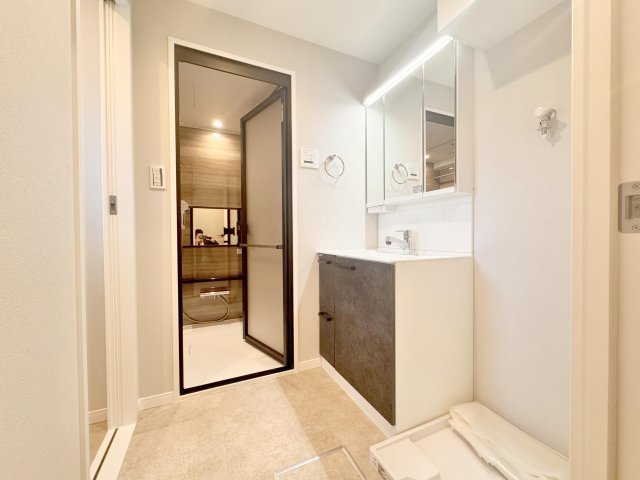 サンサーラ第2吾妻橋の独立洗面台