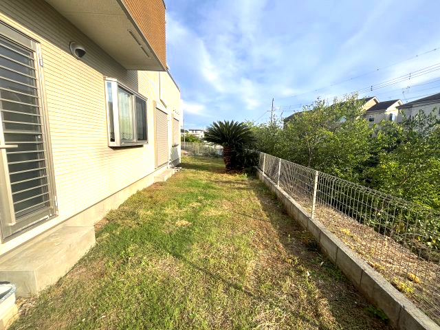 所沢市久米　中古戸建の庭