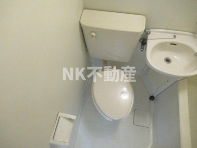 【トイレ】 | ライラック小阪（河内小阪賃貸） | トイレです